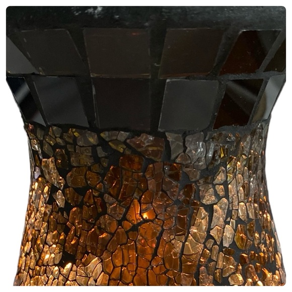 PartyLite Amaretto Swirl Multi Tealight Lamp P91067B & P91057S * RETIRED * - Picture 4 of 15